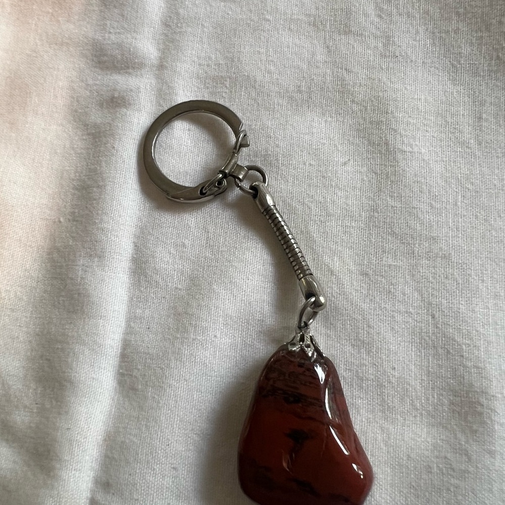 Brown Stone Keychain Accessory - Picture 5 of 5